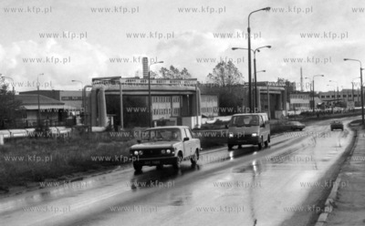 Gdynia ul. Hutnicza pomiedzy Gdynia a Rumia. 7.11.1994...