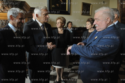 Dwor Artusa w Gdansku. Uroczystosc wreczenia Nagrody...