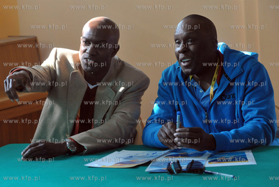 Spotkanie ambasadorów IAAF Halowych Mistrzostw Swiata...