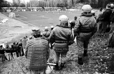 Mecz derbowy Arka Gdynia Lechia Gdansk na stadionie...
