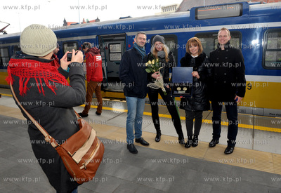 Oficjalne uruchoinienie nowej trasy kolejki SKM Gdansk...