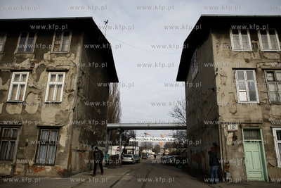 Gdansk. Domy przy ul. Marynarki Polskiej przeznaczone...