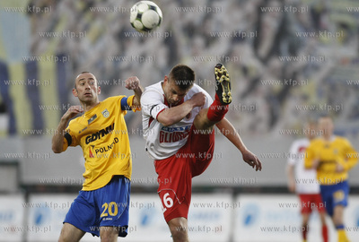 Gdynia. Ekstraklasa pilki noznej. Mecz Arka Gdynia...