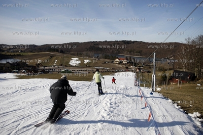 Wieżyca koło Szymbarka. Stok narciarski. 04.03.2012...