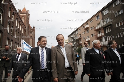 Gdansk. Rocznica podpisania Porozumien Sierpniowych....