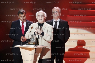 38 Gdynia Festiwal Filmowy. Uroczysta gala rozdania...