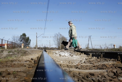 Przejaz kolejowy na ul. Zawodzie w Gdansku Olszynce.
02.04.2014
fot....