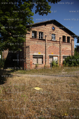 Budynki starej zajezdni tramwajowej w Gdansku Oliwie.
07.08.2014
fot....
