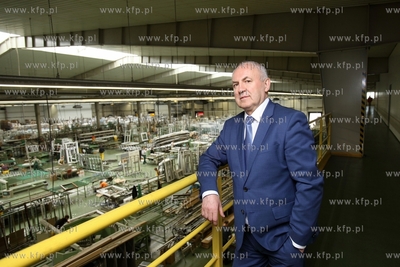 Prezes bytowskiej firmy Drutex, Leszek Gierszewski...