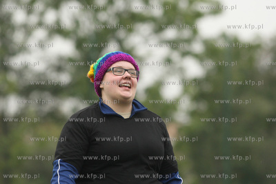 Gdansk Zaspa. Pilkarski turniej dzikich druzyn Do przerwy...