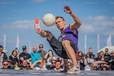 Sopot.  Mistrzostwa Europy we Freestyle Footballu.
09.06.2024
fot....
