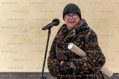 Gdansk. Morena. Odsłonięcie tablicy upamiętniającej...
