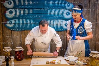 Gdańsk. Restauracja Chmielna. Eliza Wasiewicz przygotowuje...