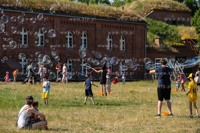 I Gdański Dzień Bańki Mydlanej na Górze Gradowej....