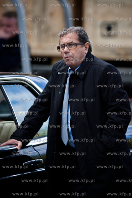 Gdynia. Plan zdjeciowy filmu pt Uklad Zamkniety w rezyserii...