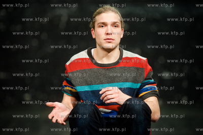 Gdansk. Teatr Wybrzeze. Proba do spektaklu pt Faza...