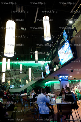 Gdansk. PGE Arena. Oficjalne otwarcie pubu T29 Bar....