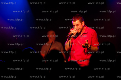 Gdansk. Klub studencki Kwadratowa. Koncert Marcina...