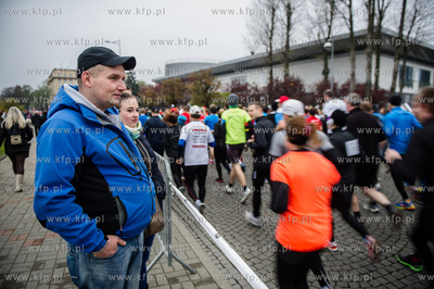 Gdynia. Skwer Kosciuszki. Start Biegu Niepodleglosci....