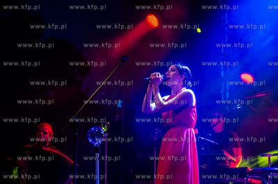 Gdansk. Targ Weglowy. Jarmark sw. Dominika. Koncert...