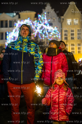 Gdansk. Zabawa sylwestrowa na Targu Weglowym.
31.12.2015
fot....