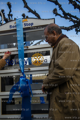 Sopot. Skwer Kuracyjny. Obchody swiatowego Dnia Rotary...