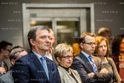 Gdansk. Uroczystosc oficjalnego otwarcia nowej siedziby...