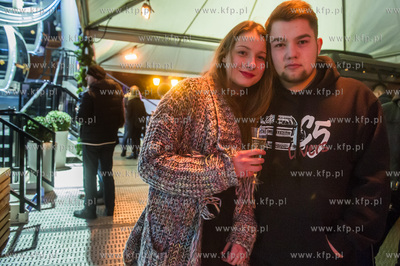 Gdańsk. Targ Węglowy. Zakręcone Walentynki z Kołem...