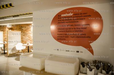 Gdańsk. Urząd Miasta. Otwarcie Baru Centrala, prowadzonego...