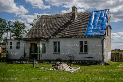 Rytel k. Chojnic. Skutki nawałnicy, która z piątku...