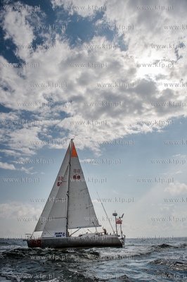 Gdynia. Port Jachtowy. Uroczyste ożegnanie kpt. Joanny...