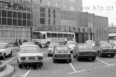 Hotel Hewelius przy ulicy Heweliusza w Gdansku, 17.09.1979...