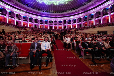 Warszawa. Sala Kongresowa. Kongres Ruchu Poparcia Janusza...