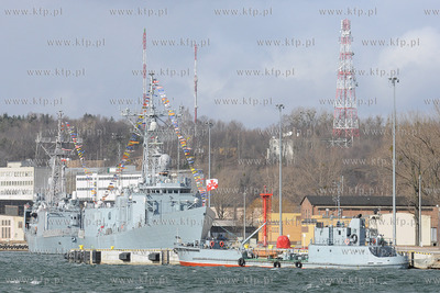 Z okazji 40 lecia utworzenia 3 Flotylii na okretach...