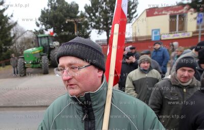 Protest rolnikow z powiatow chojnickiego i tucholskiego...