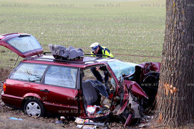 Tragiczny wypadek na drodze krajowej 22 miedzy Czluchowem...