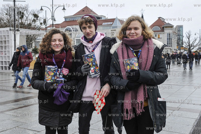 Sopot. Wielka Orkiestra Swiatecznej Pomocy w Sopocie....