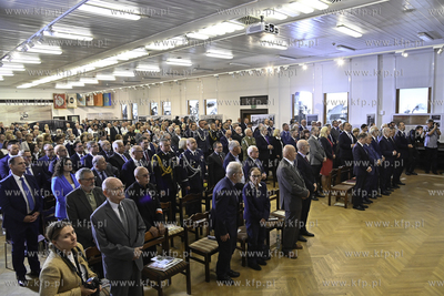 Histortczna Sala BHP Stoczni Gdańskiej. Obchody 43....