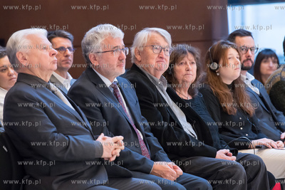 Gdańsk, Europejskie Centrum Solidarności ECS. Wręczenie...