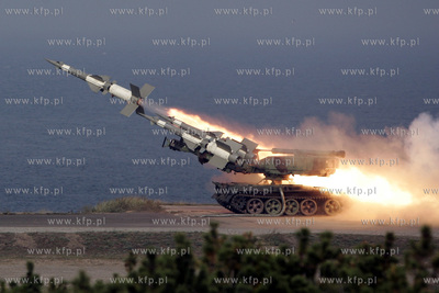 Ustka, poligon. Cwiczenie Taktyczne sil zbrojnych RP...