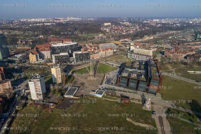 Gdansk, Mlode Miasto, tereny dawnej Stoczni Gdansk....