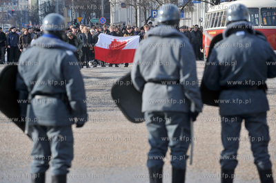 Realizacja filmu Czarny Czwartek na rogu ul. 10 Lutego...