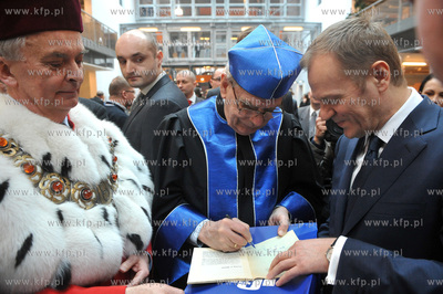 Uroczyste posiedzenie Senatu Uniwersytetu Gdanskiego...