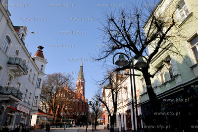 Sopot. Monte Cassino, w oddali koscil. sw. Jerzego....