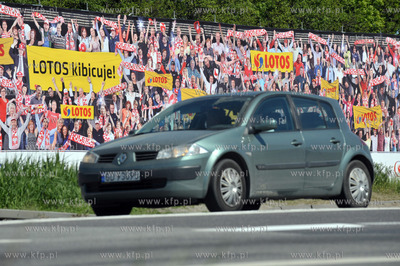 Gdansk. Na czas trwania Mistrzostw Europy 2012 w Polsce...