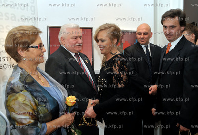 70 urodziny Lecha Walesy w oliwskim Palacu Opatow w...