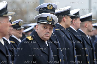 Port Wojenny w Gdyni Oksywie.Uroczystosc przekazania...