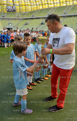 Stadion PGE Arena. Mecz charytatywny Przyjaciele Hospicjum...