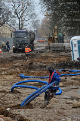 Gdansk Wrzeszcz, budowa przez firme Hossa osiedla Garnizon...