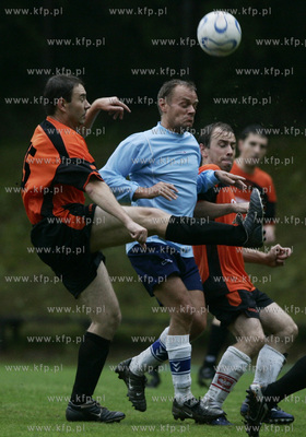 Sopot. Mecz reprezenacji Sopotu z druzyna Orange. nz...